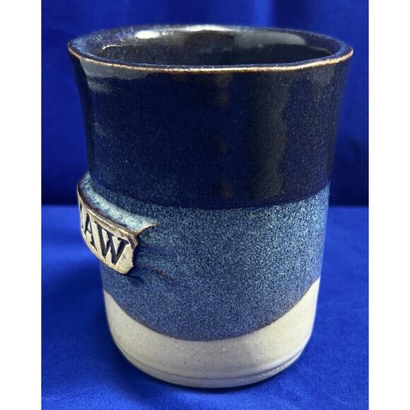Stegall signed Art Pottery Stoneware Glazed Maw Maw Coffee Tea Mug*Used* - Picture 2 of 8